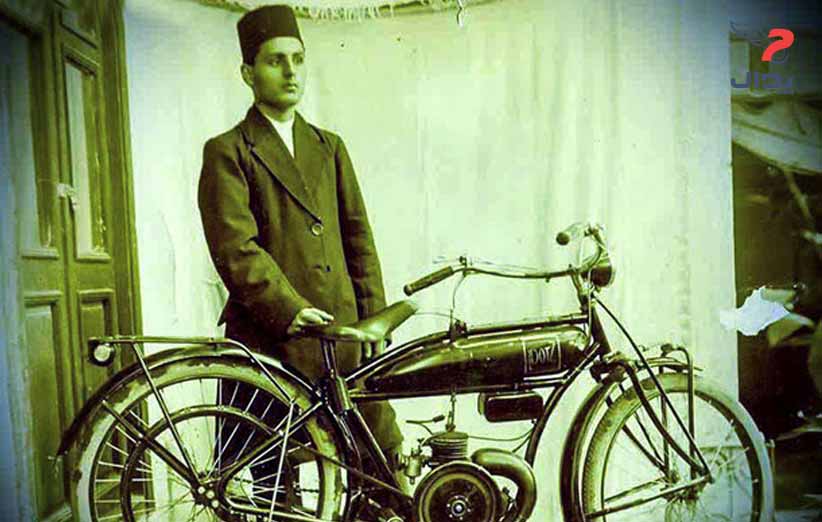 اولین موتور سیکلت وارد شده در ایران